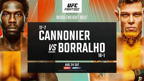 ufc fight night futemax|Assistir Jared Cannonier x Caio Borralho ao vivo HD 24/08/2024 .
